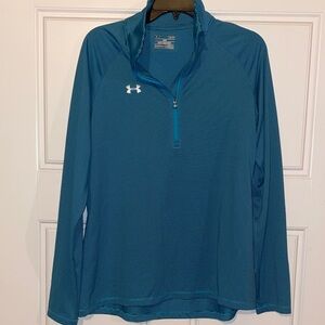 Under Armour Teal Performance Pullover
